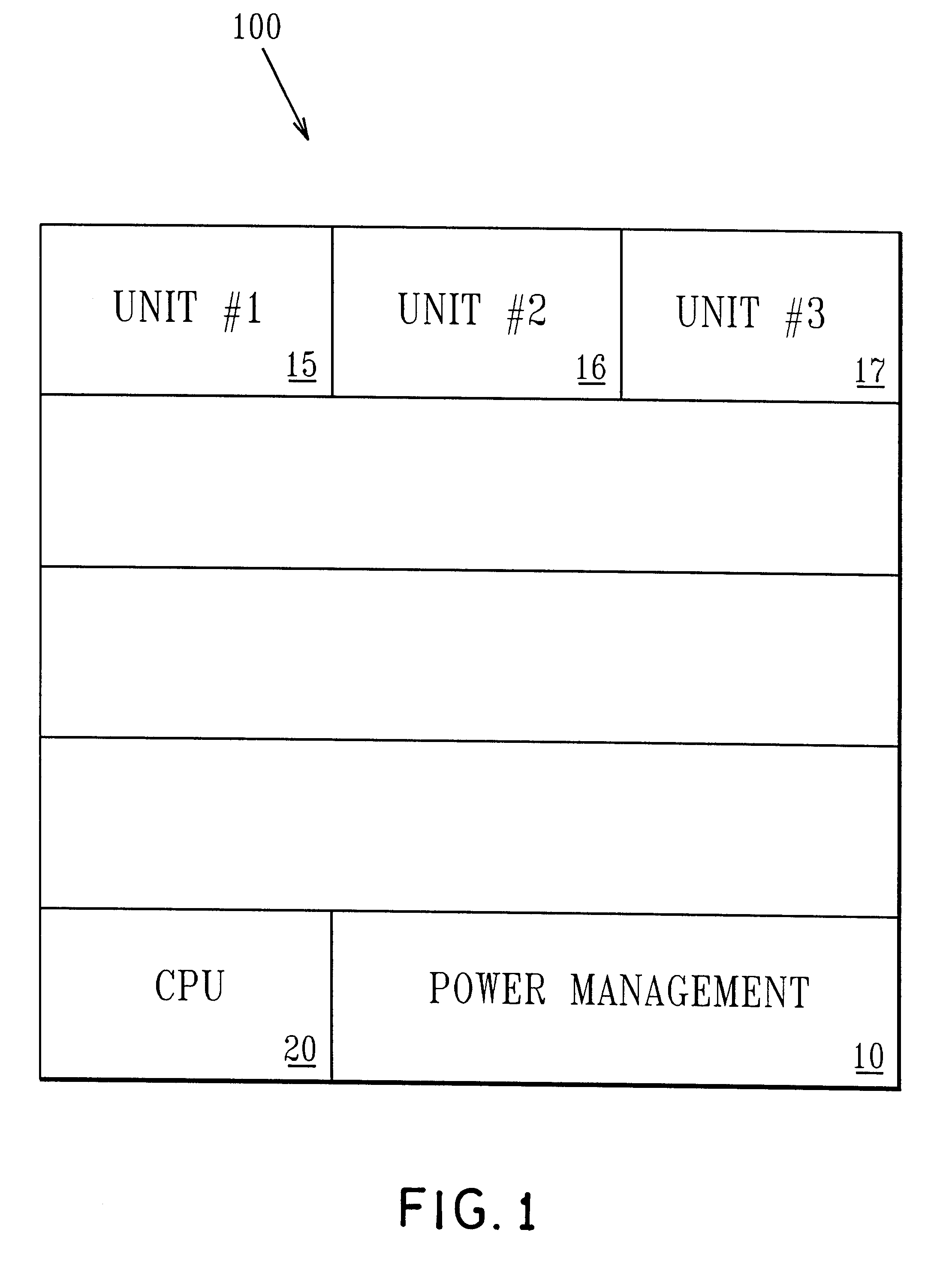 Managing VT for reduced power using power setting commands in the instruction stream