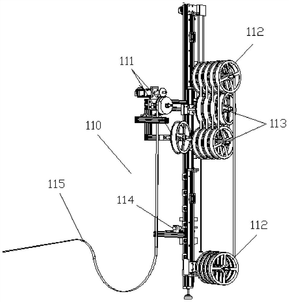 Automatic winding machine for stamping material tape, and operation method thereof