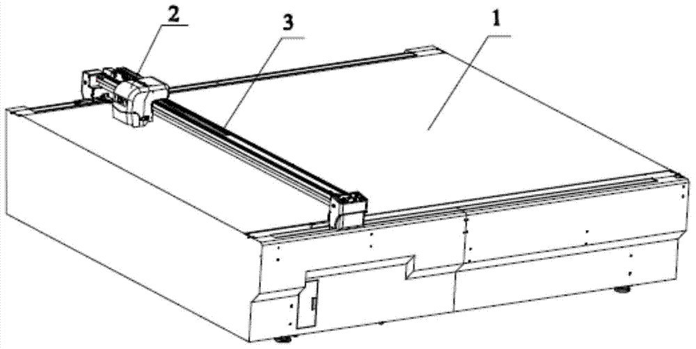 Automatic shearing machine and machine head control method of automatic shearing machine