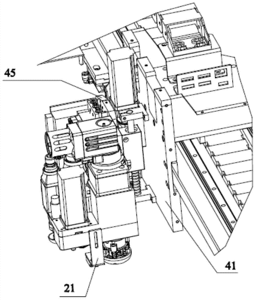 Automatic shearing machine and machine head control method of automatic shearing machine