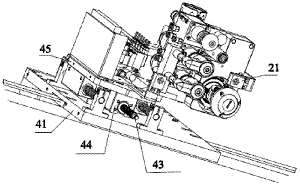 Automatic shearing machine and machine head control method of automatic shearing machine