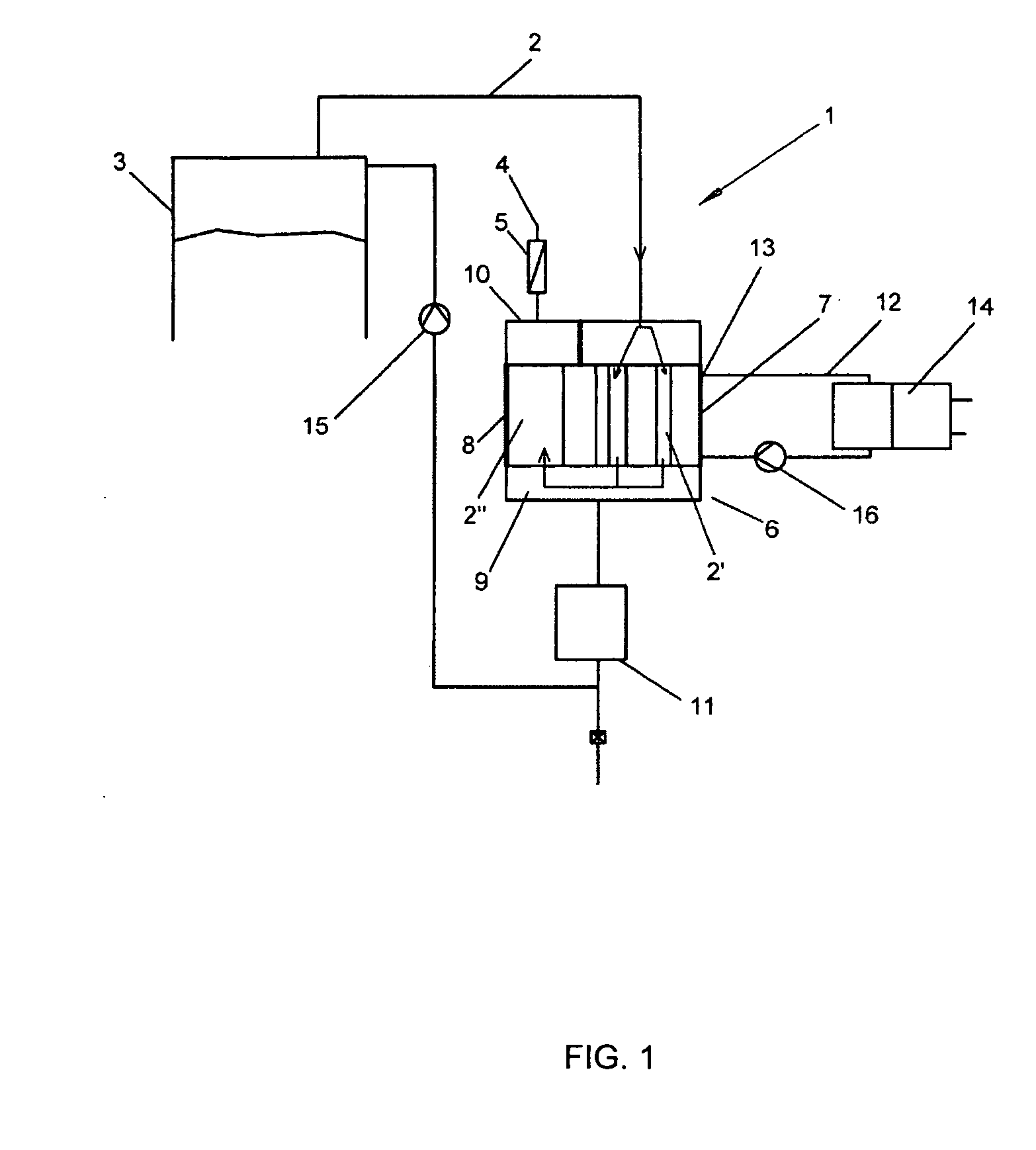 Waste gas system for bioreactors