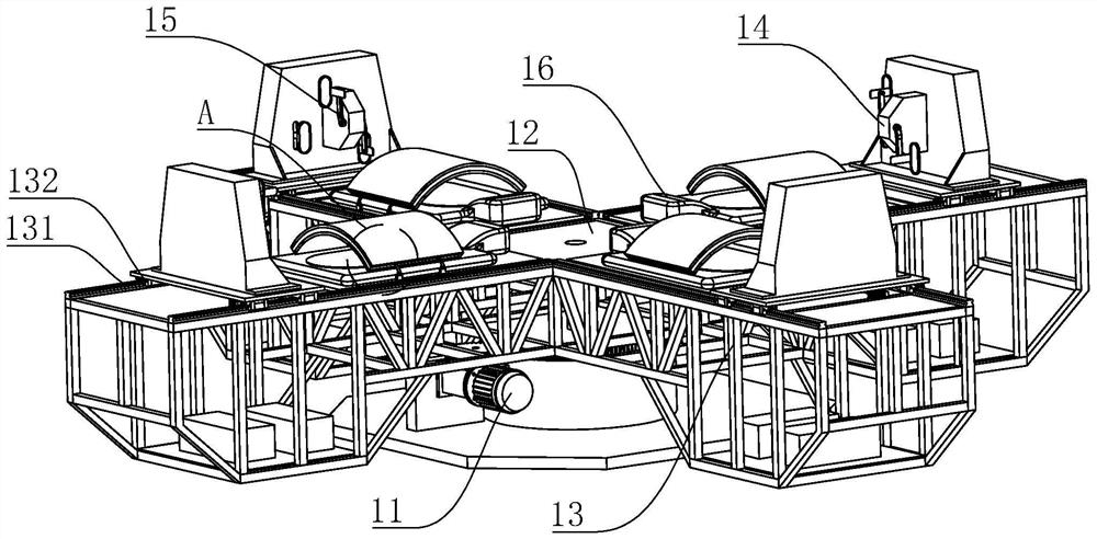 Artificial gravity short-arm centrifugal machine