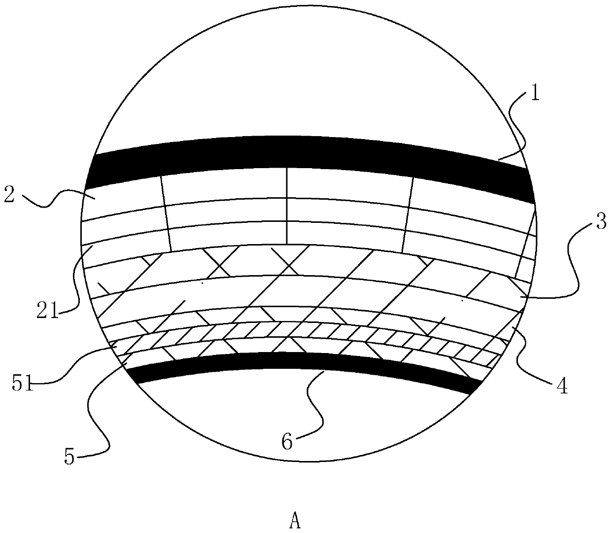 Waterproof single-layer lining structure and construction technology thereof