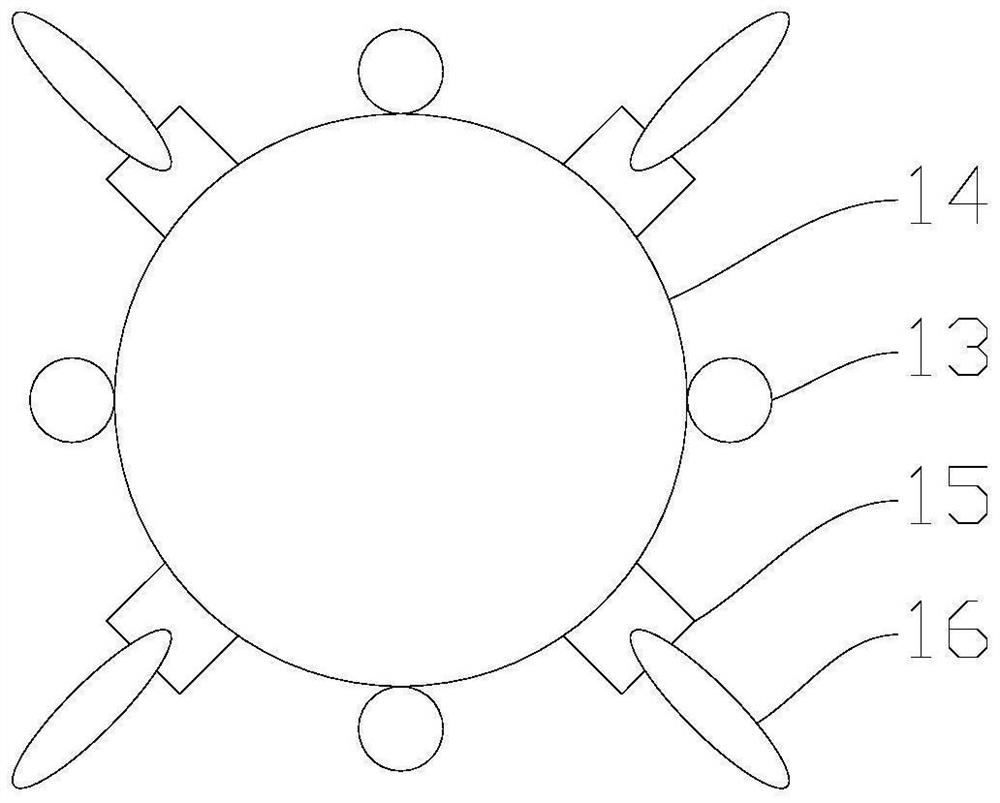 Mechanical acceleration settling tank