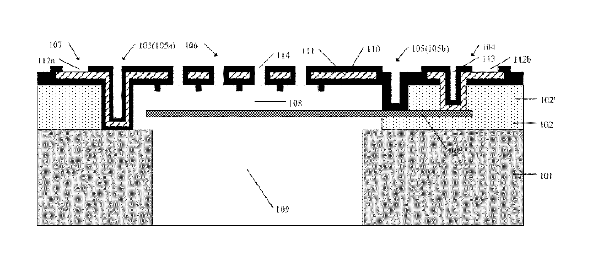 MEMS microphone structure and method of manufacturing the same