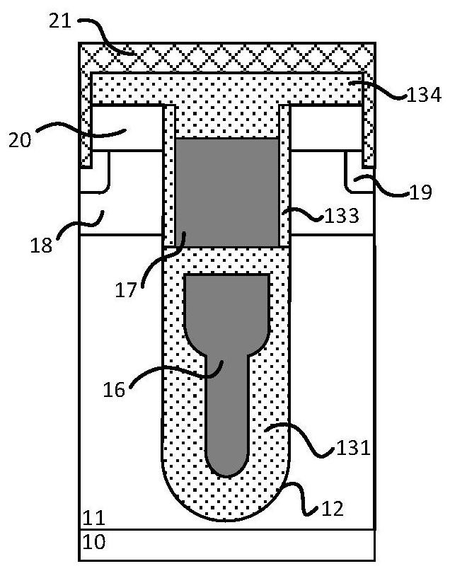 Manufacturing method of separation gate power MOSFET device