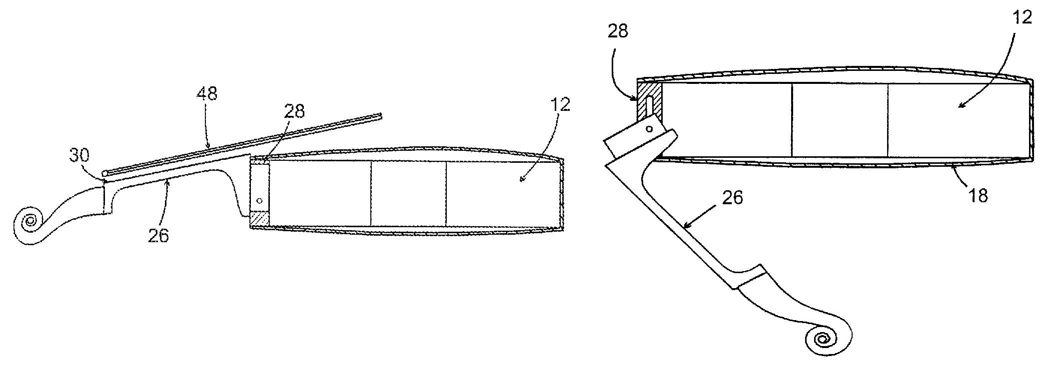 Collapsible stringed musical instrument