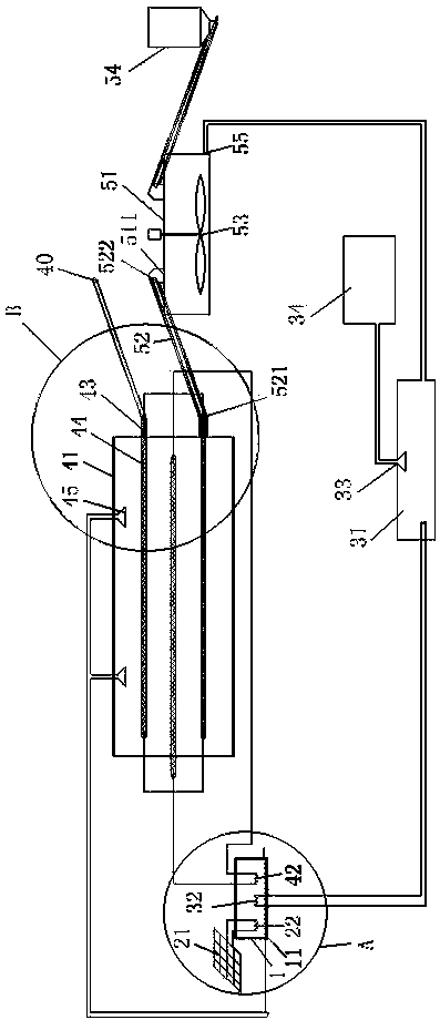 Solar constant-temperature-drying harmless sludge treatment device and method