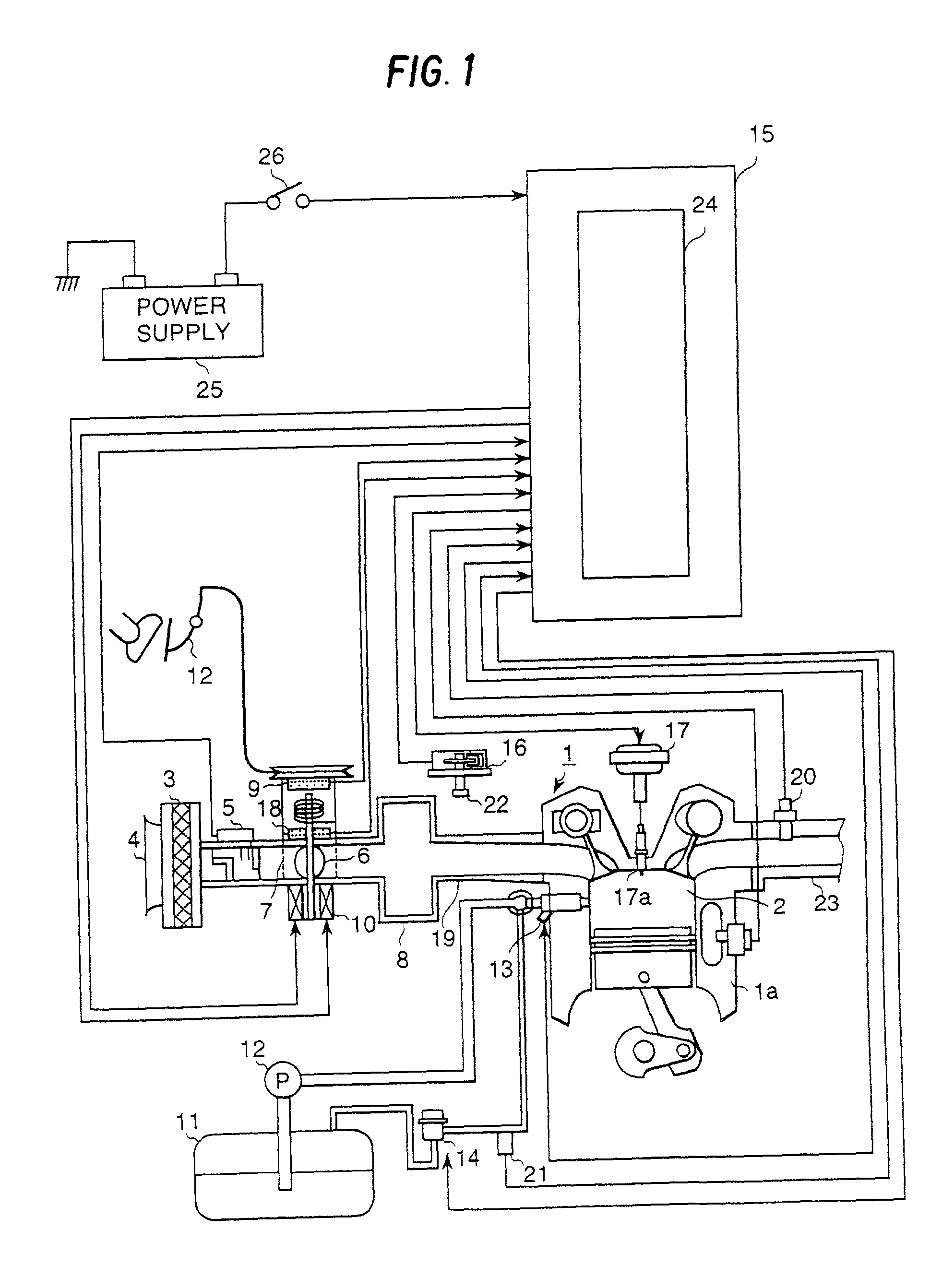 Controller for internal combustion engine having fuel injection system