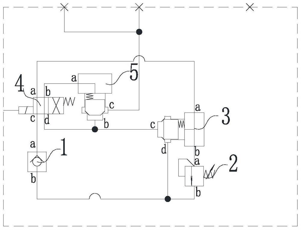 Explosion-proof high-efficiency hydraulic piling hammer control system and piling method thereof