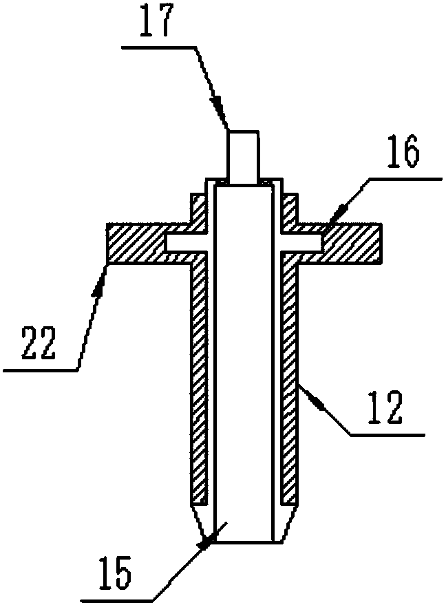 Labor-saving energy-saving soil sampling device for buildings