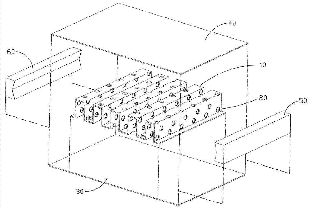 Heat exchanger perforated fins