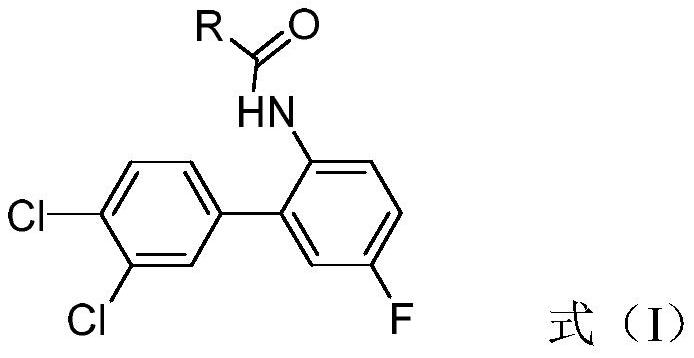 Biphenyl heterocyclic compound as well as synthesis method and application thereof