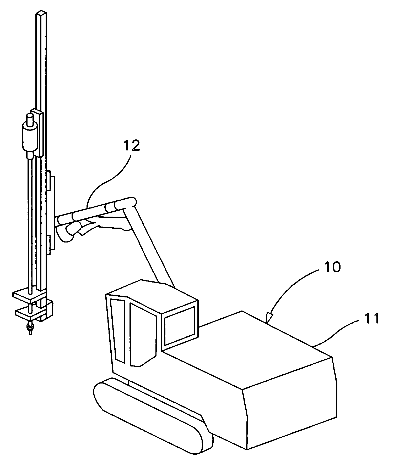 Arrangement and a method for monitoring an air flow in a drill rig