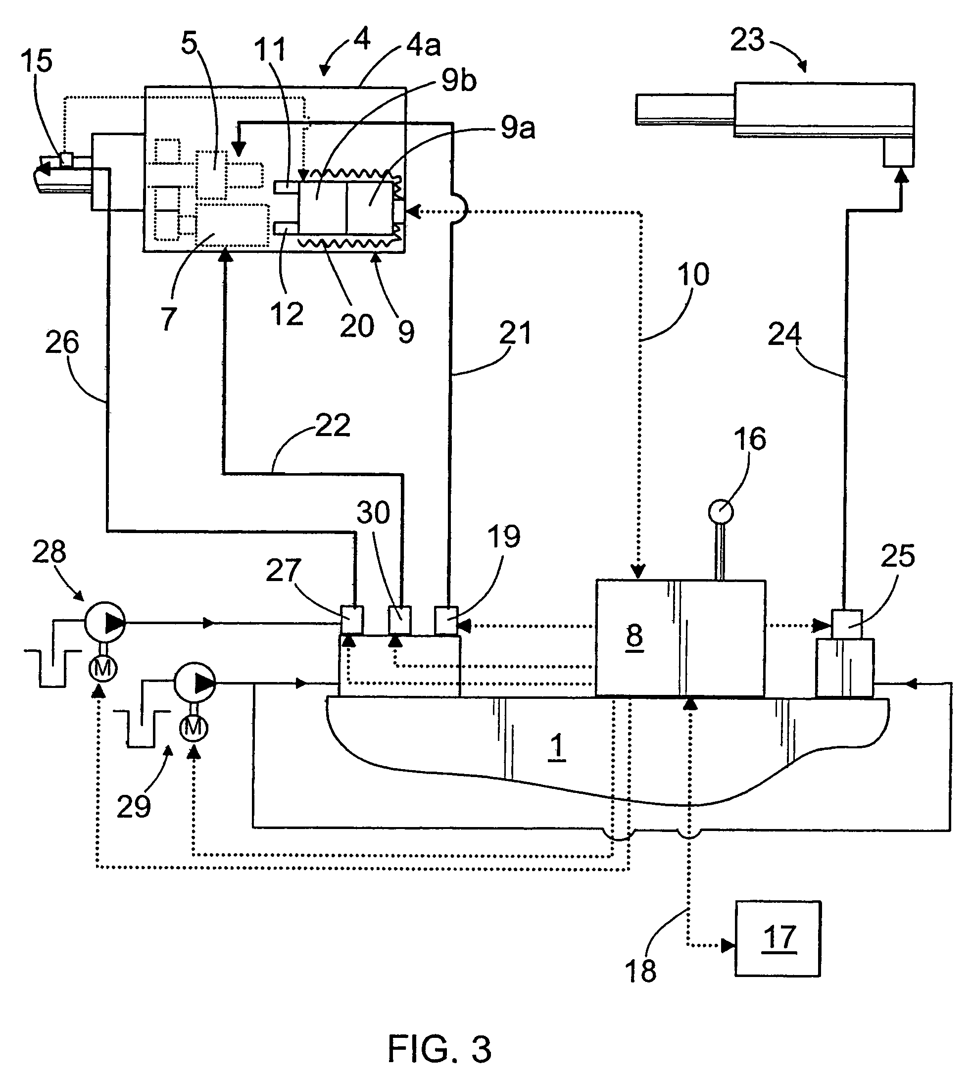 Rock drilling rig and rock breaking machine