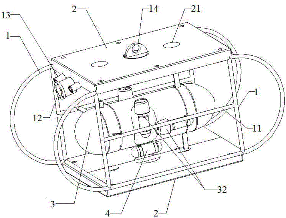 Underwater monitoring robot