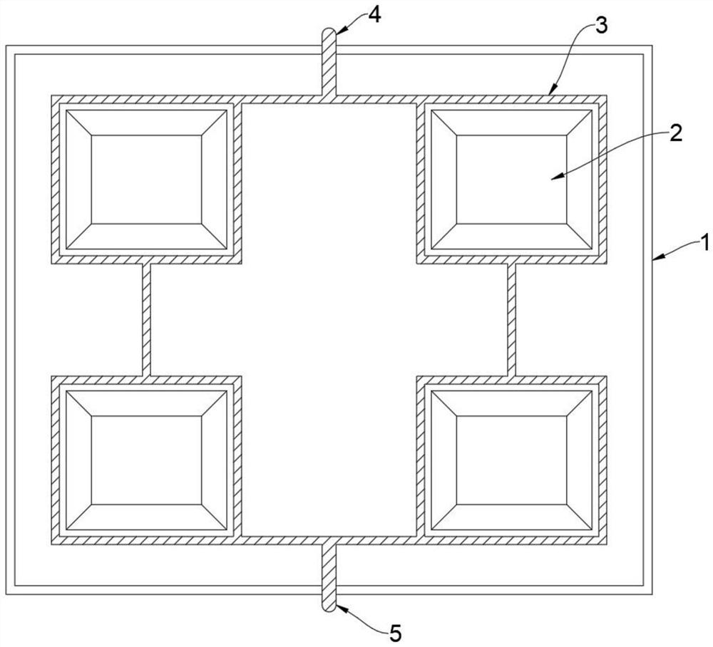 Temperature synchronous control method for hot runners of injection molding multi-mold-cavity mold