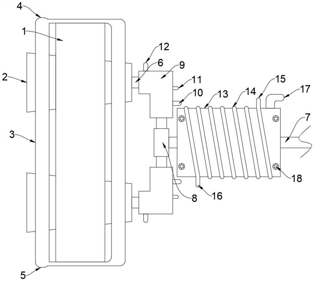 Temperature synchronous control method for hot runners of injection molding multi-mold-cavity mold