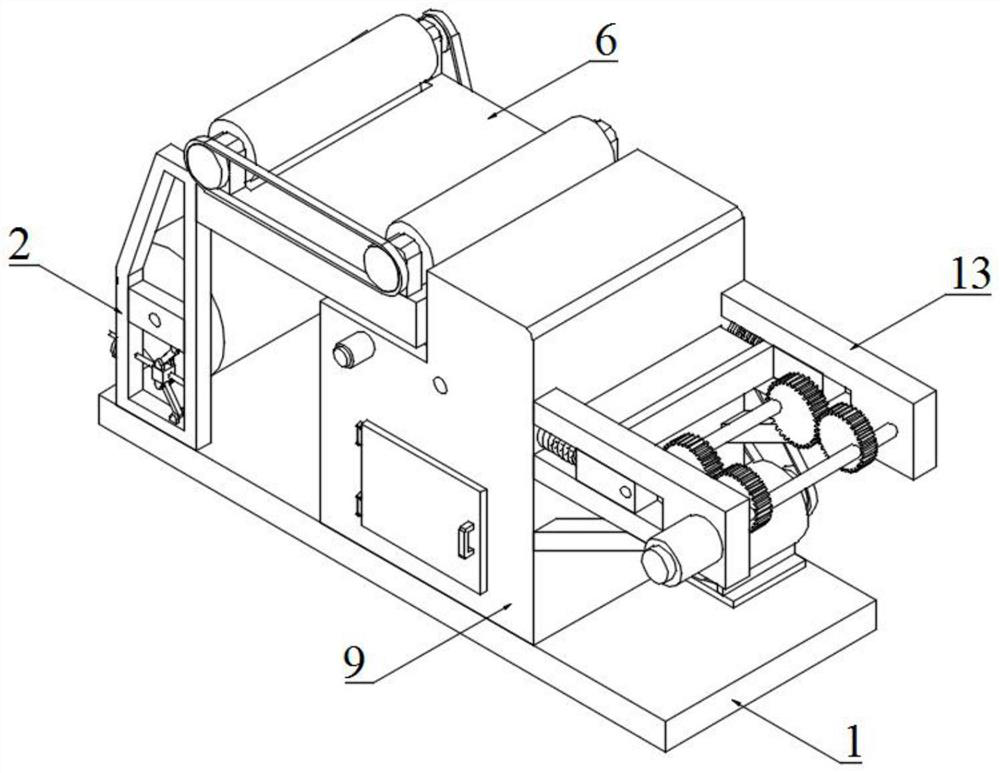 A preparation process and device of ultra-short fiber for diapers