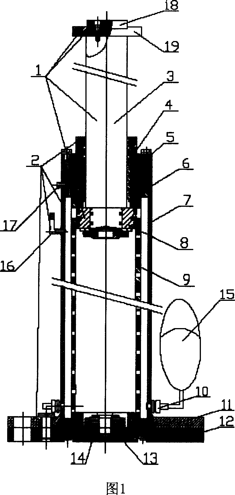 Small-size hydraulic buffer for elevator