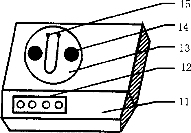 Ultrasonic organization treatment two step method and its organized ultra sonic treatment installation