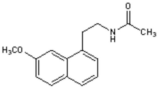 A kind of agomelatine transdermal patch and preparation method thereof