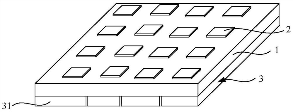 A lamp panel, a backlight module and a display device