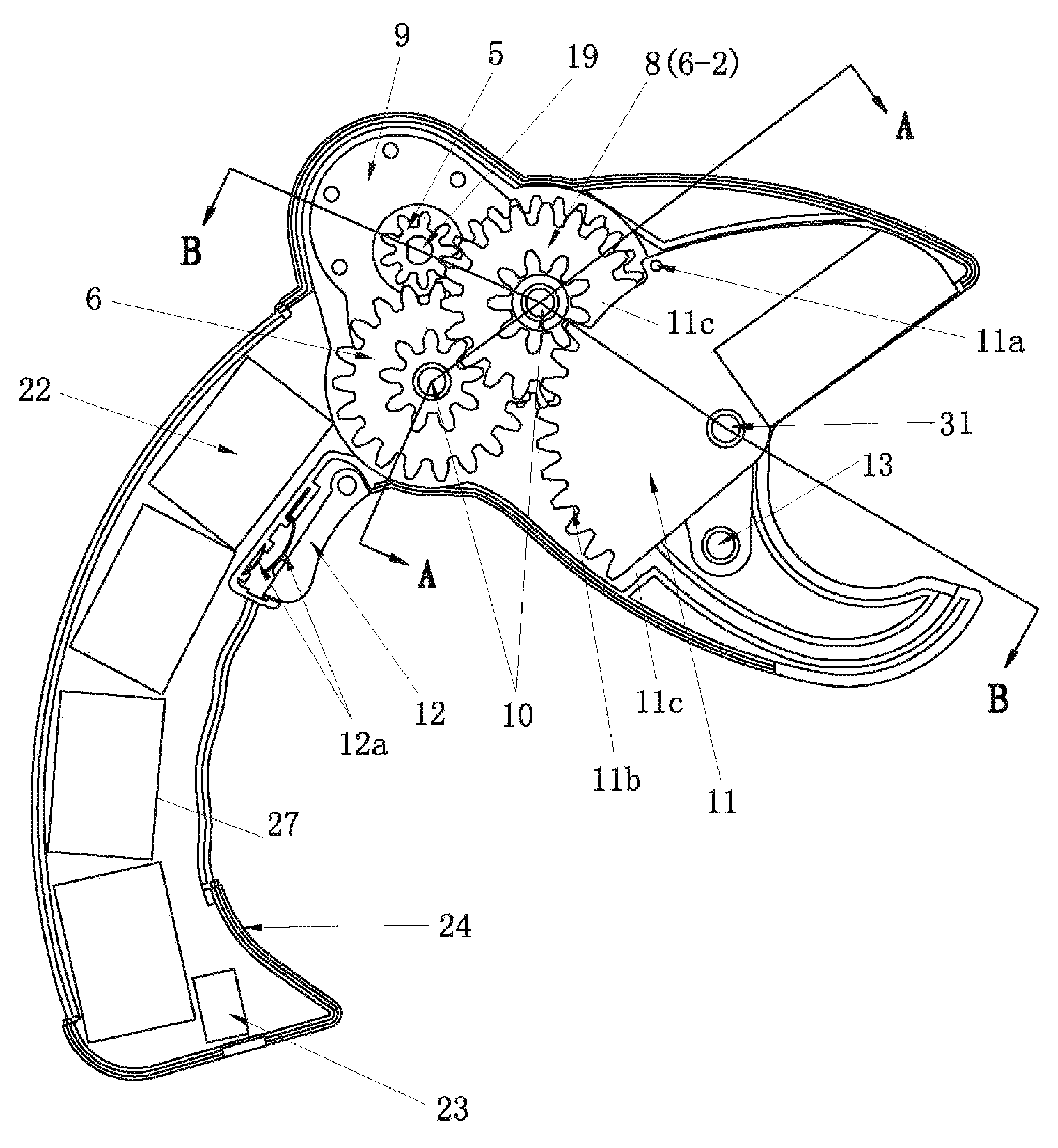 Plastic pipe cutting tool