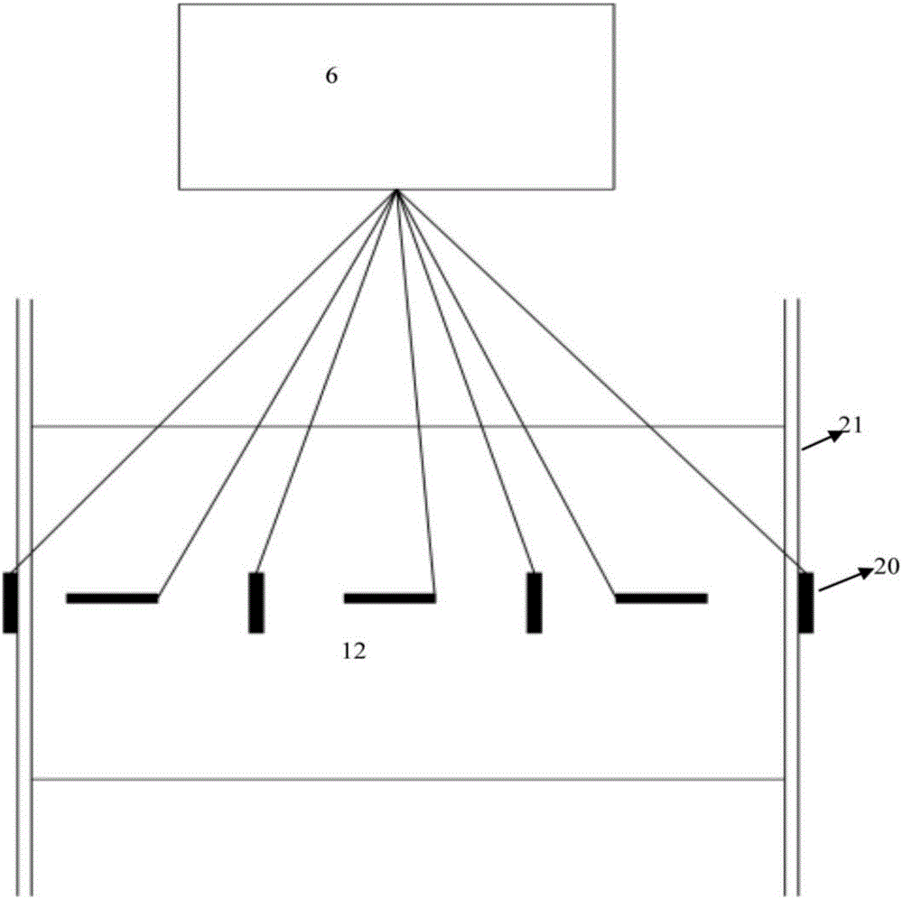 Rock soil penetration air pressure solidification testing method