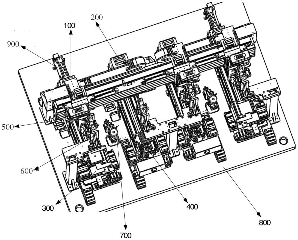 Positioning assembly method for camera lens assembly equipment