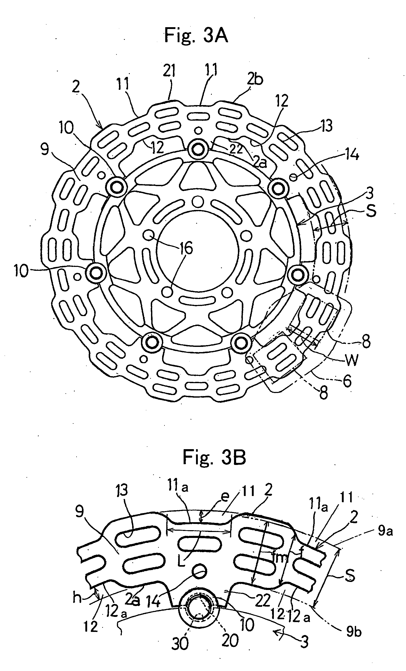 Brake disc for automotive disc brake assembly