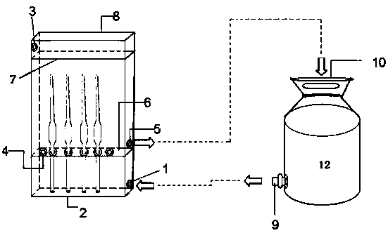 Automatic washing pipette unit