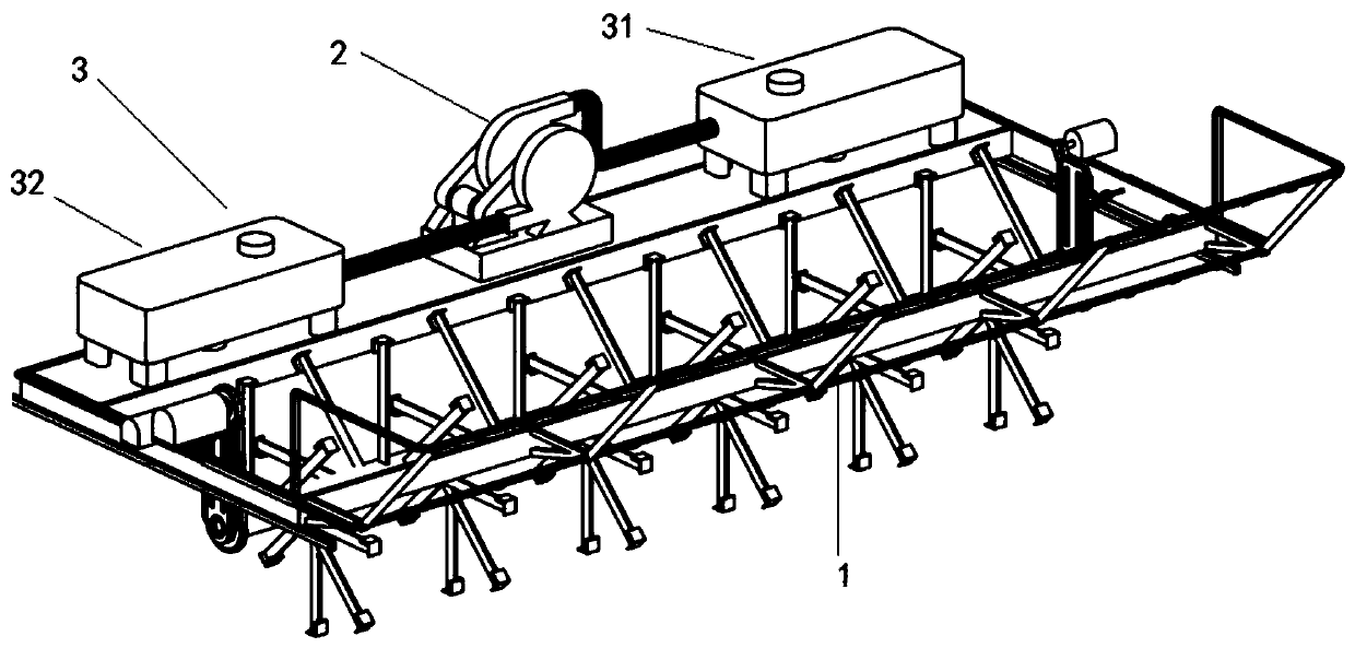 Equipment for emission reduction of poultry and livestock excrement fermentation odor and deodorization method