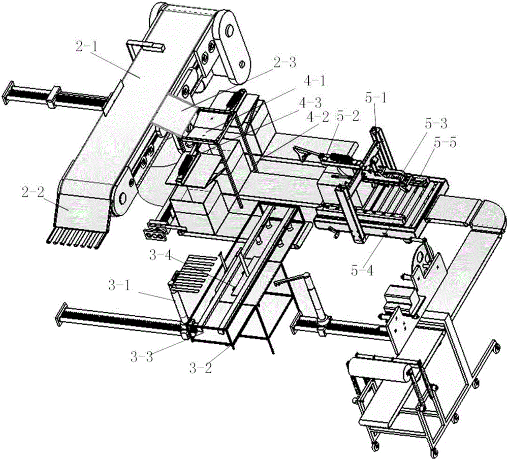 Automatic packaging method and device for expressage