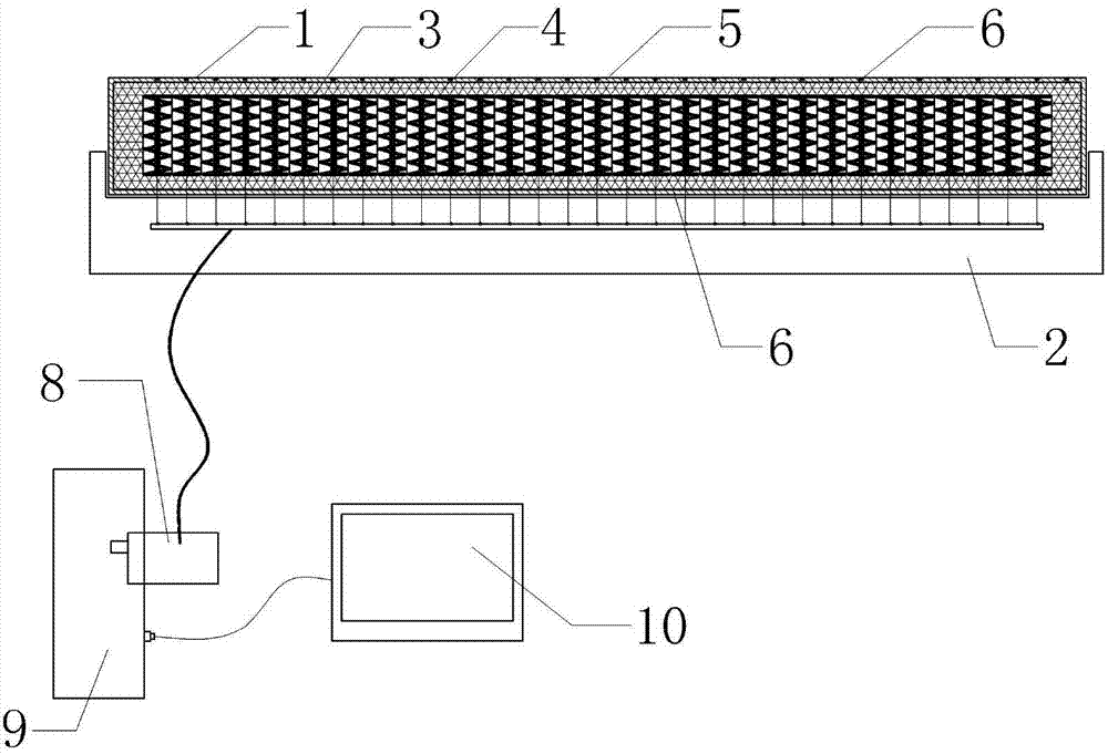 Non-sleep-interference sleeping posture and sleeping behavior testing identification method