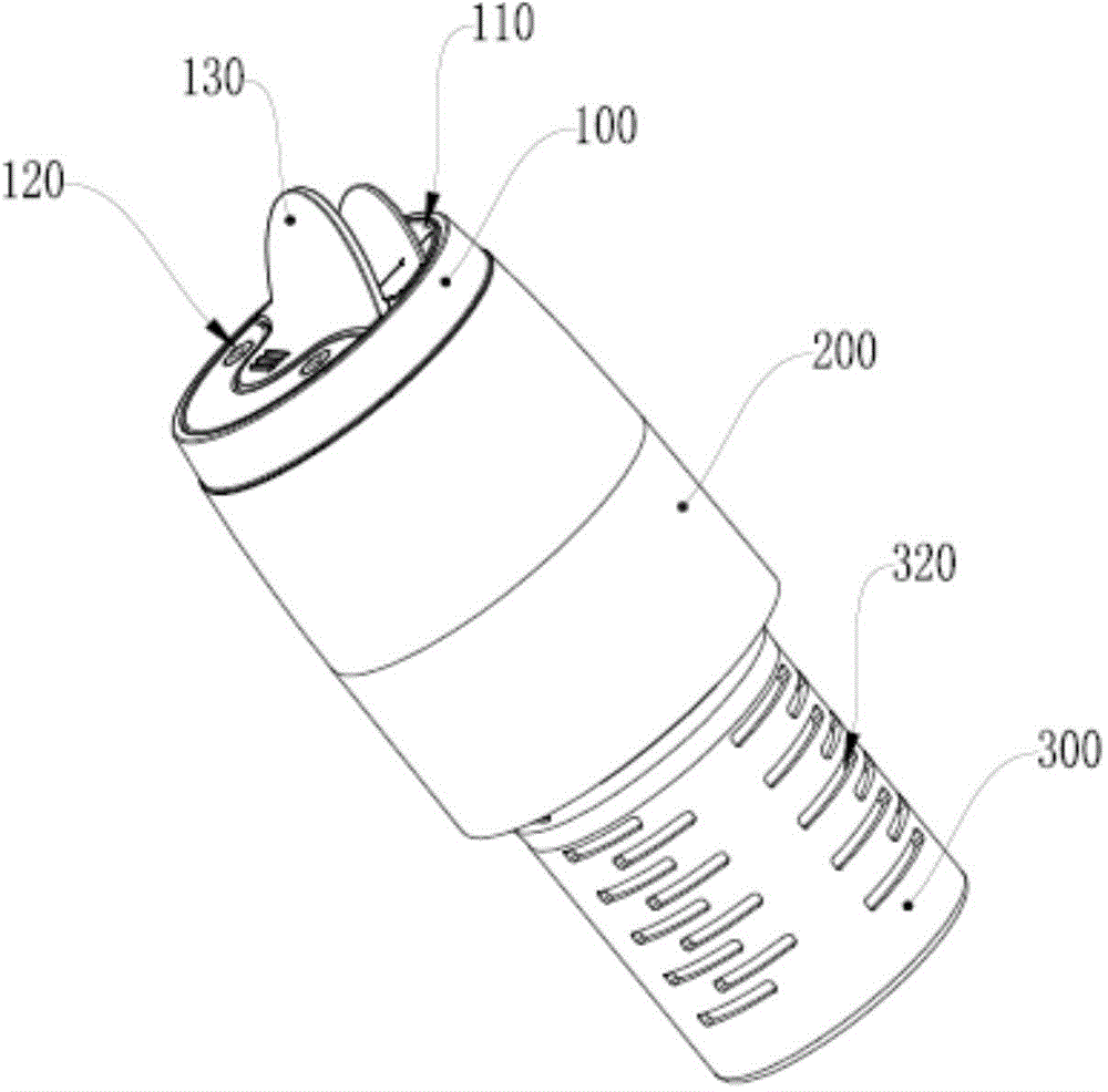 Small-sized high-efficiency air purifier