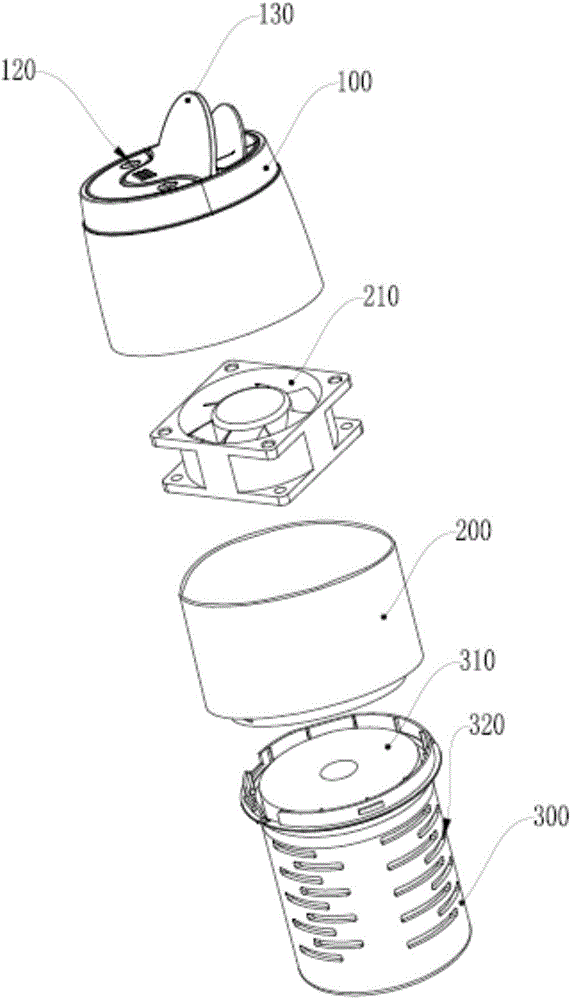 Small-sized high-efficiency air purifier