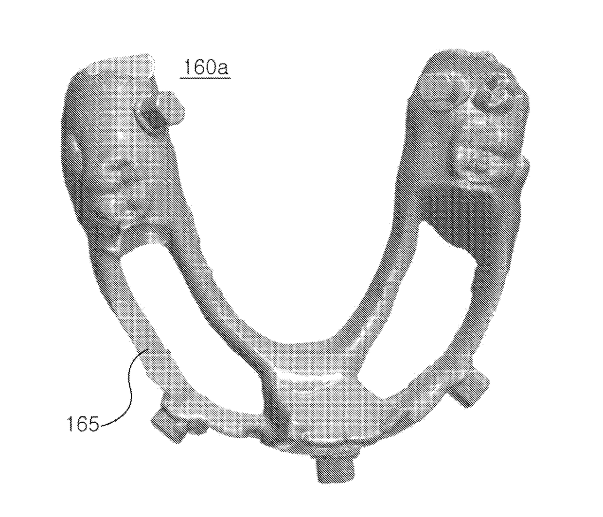 Method for manufacturing surgical guide and crown, abutment in mouth for dental implant