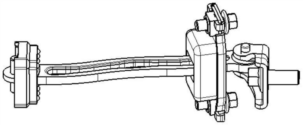 Automobile rotating door limiter