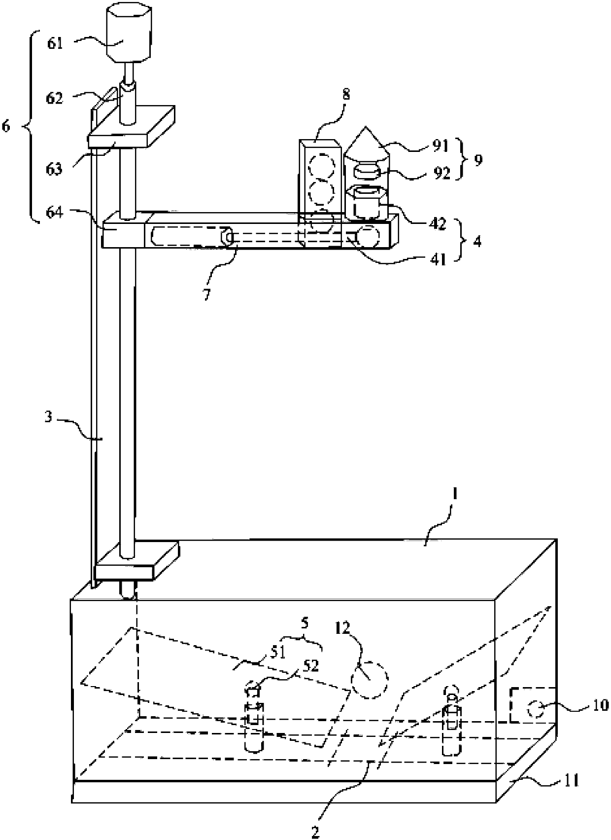 Impact test device