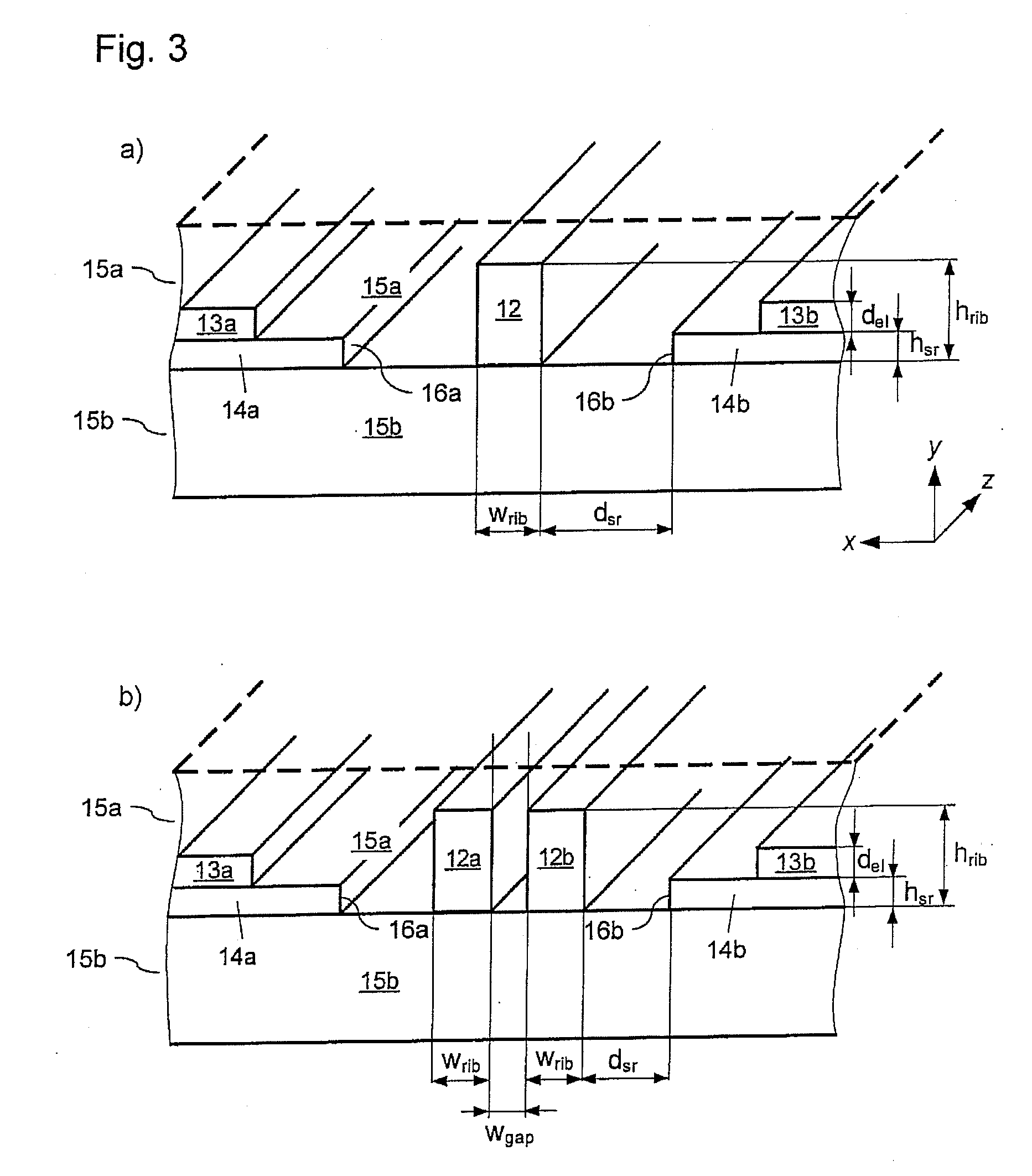 Electrooptical high-index contrast waveguide component