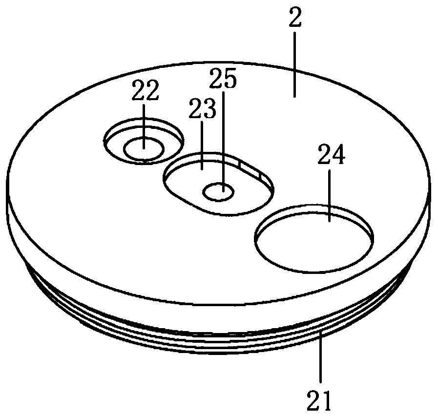 Barium meal stirring device for radiology department