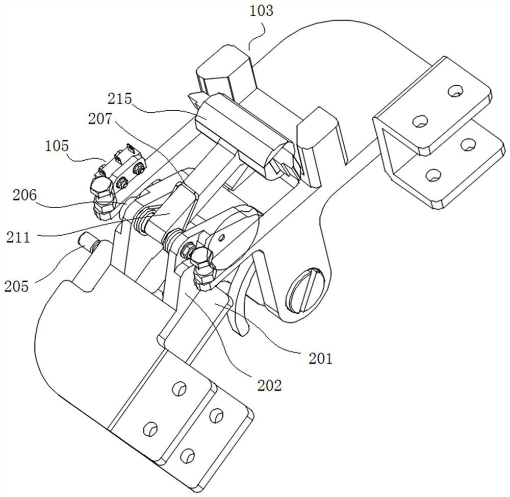 Unfolding hinge and satellite-borne antenna