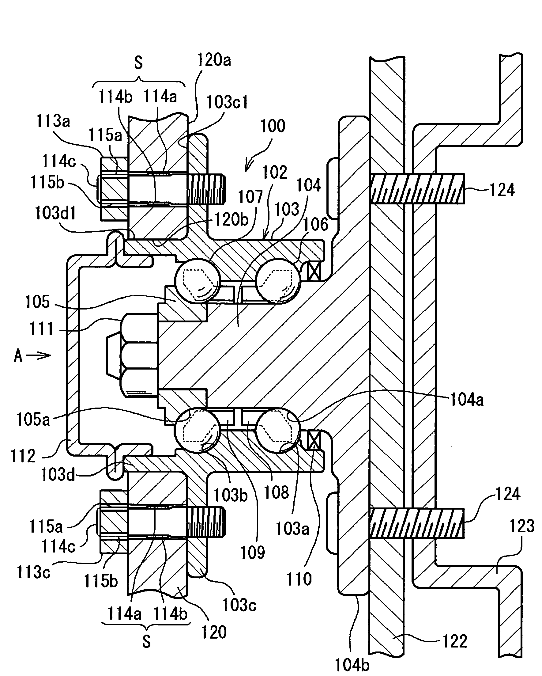 Sensor-mounted roller bearing apparatus