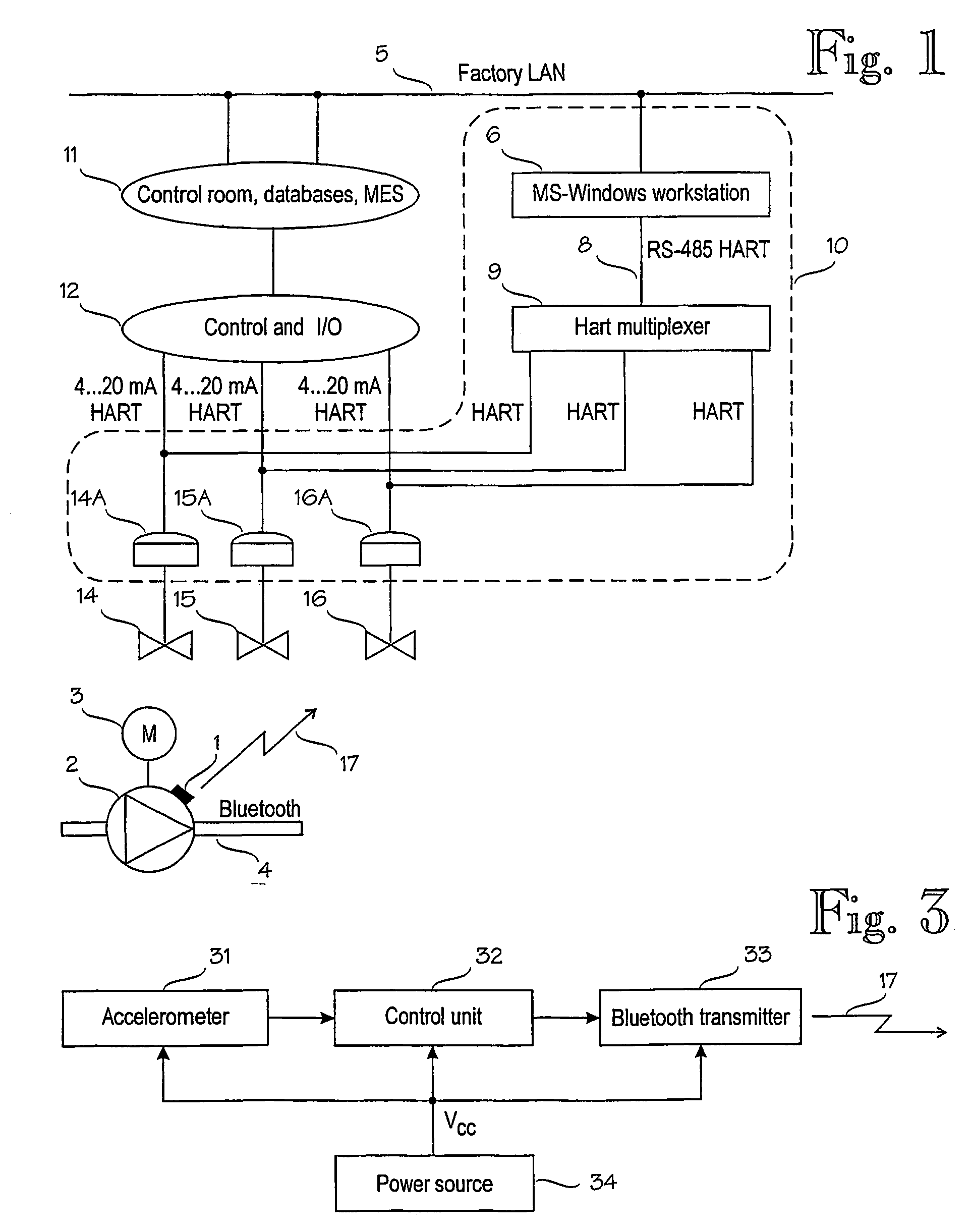 Wireless diagnostic system in industrial processes