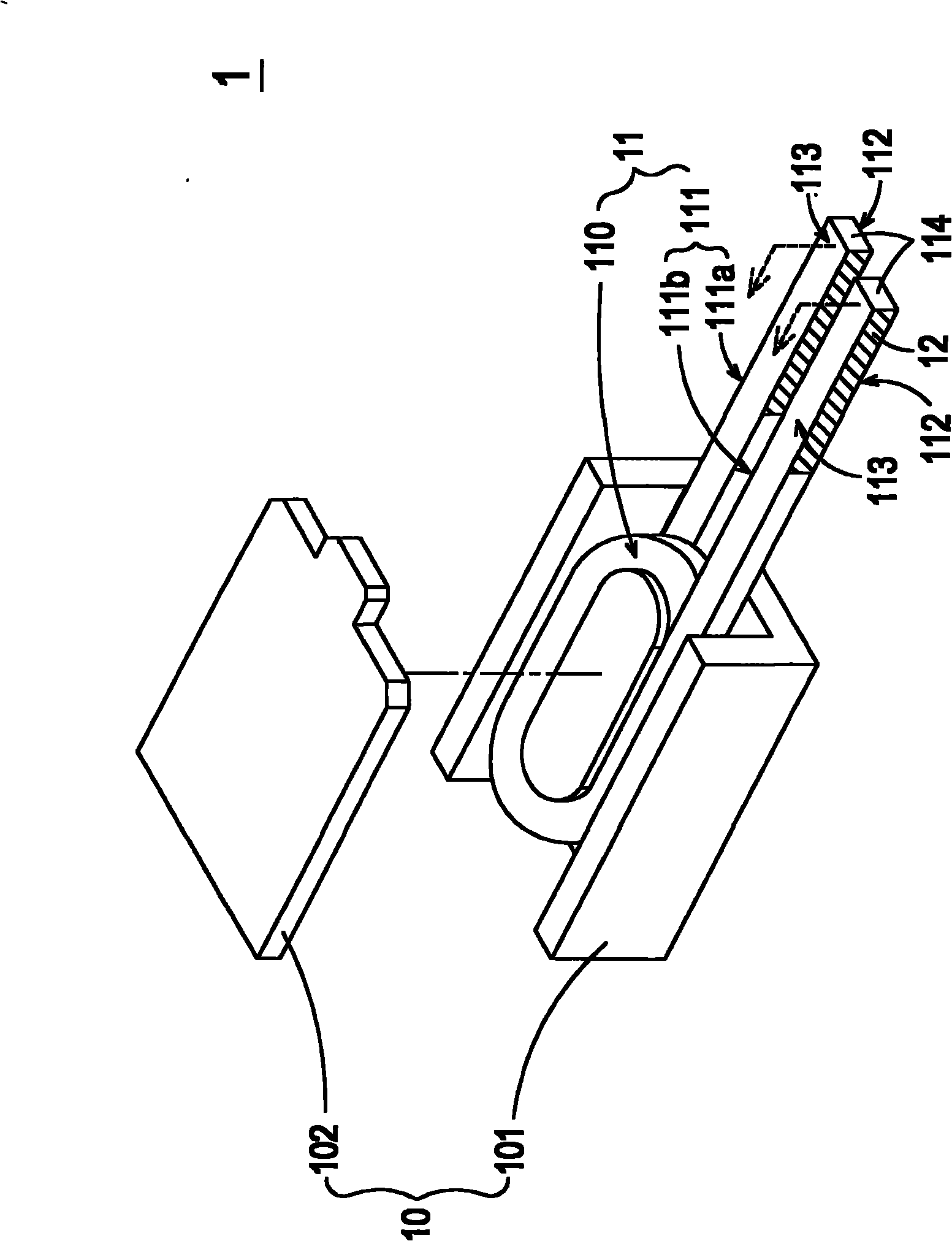 Surface-stuck type magnetic element as well as manufacturing method and coil thereof