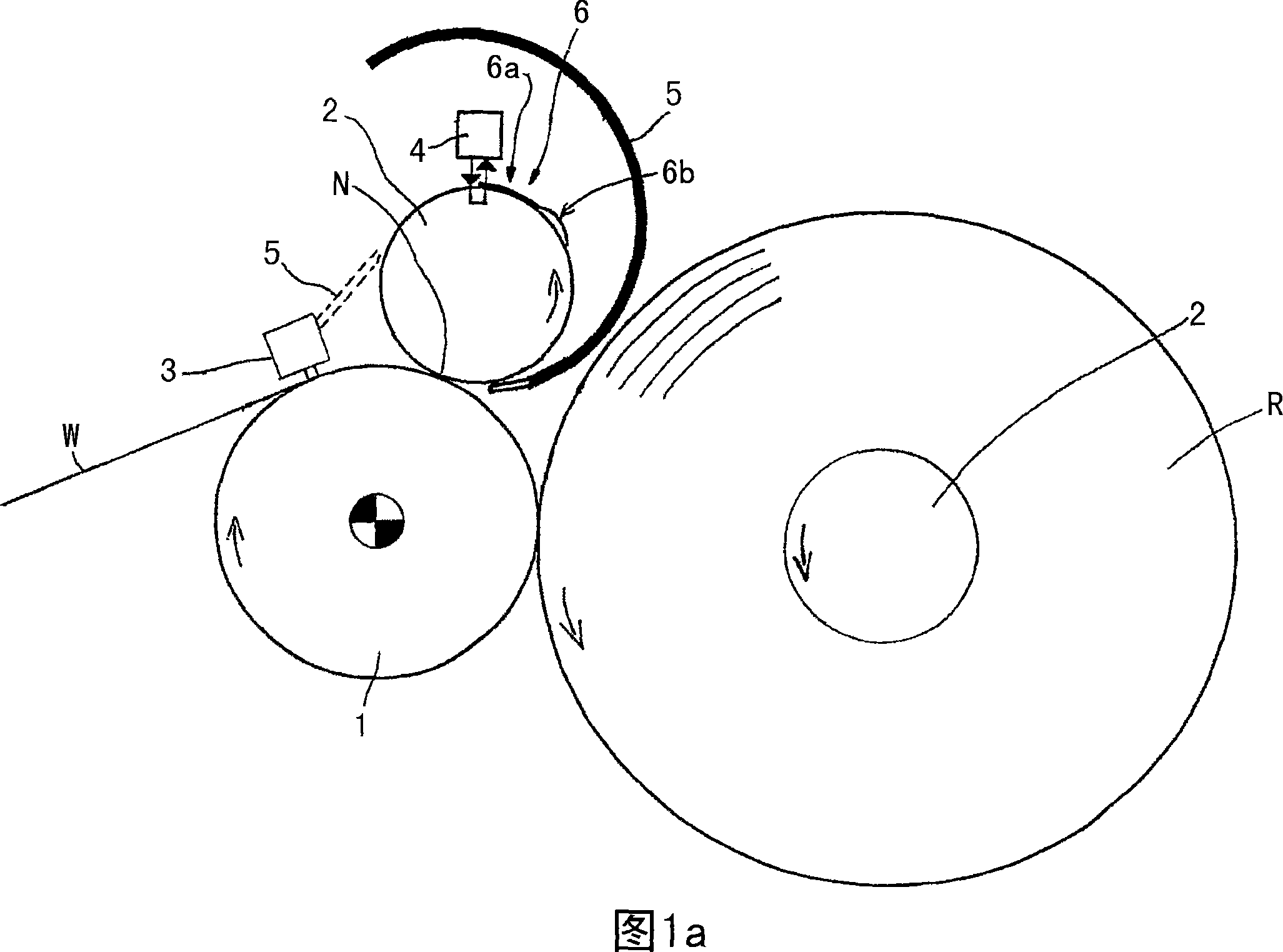 A method for changing a reel in a reeling process of a fiber material web and a reel change apparatus