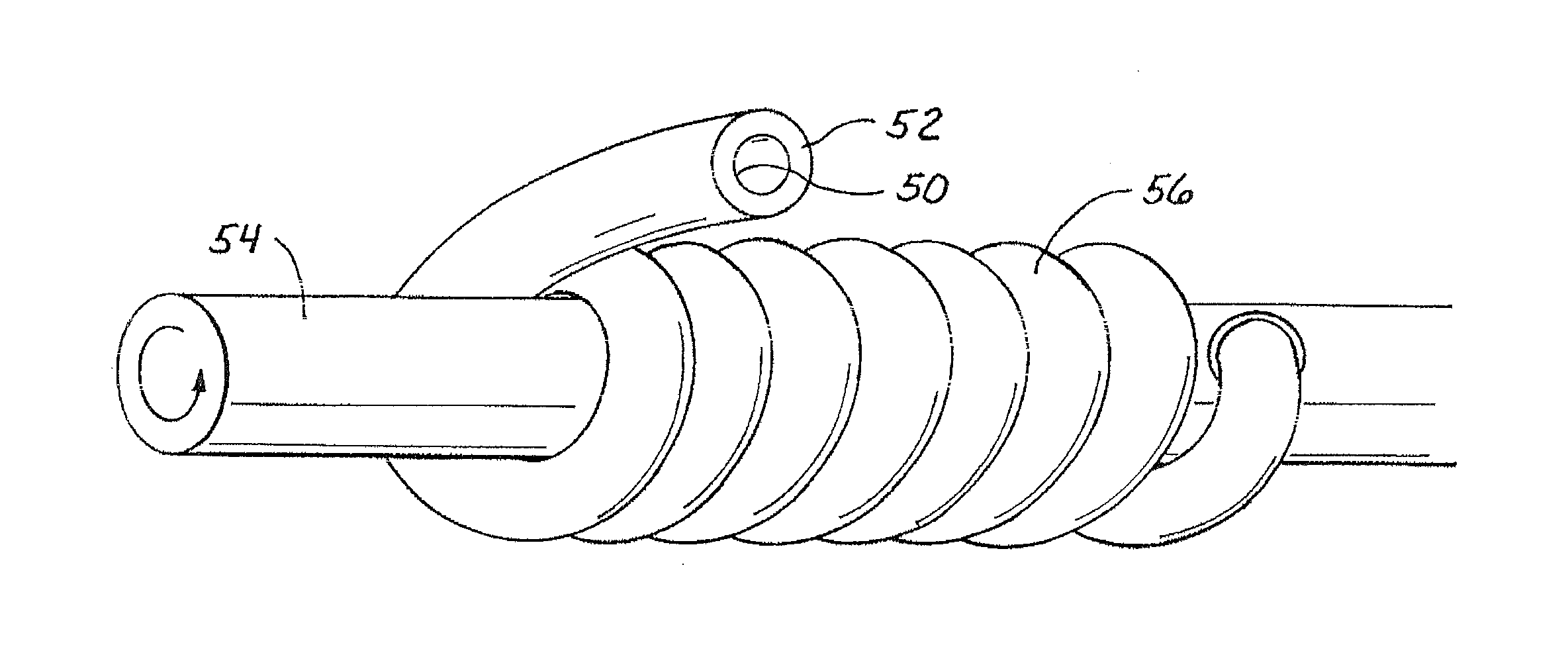 Method of making medical tubing having variable characteristics using thermal winding