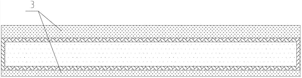 Single-side three-dimensional circuit chip upside-down-charging packaging-before-etching method and packaging structure thereof